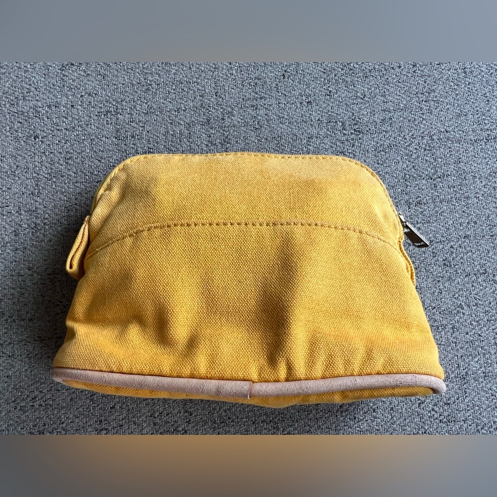 Hermès Bolide cotton canvas pouch - Picture 8 of 9